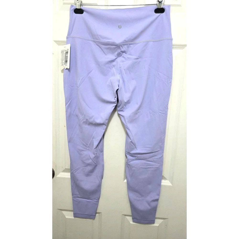 Lululemon Women's Lavender High-Waist Leggings Size‎ 14
